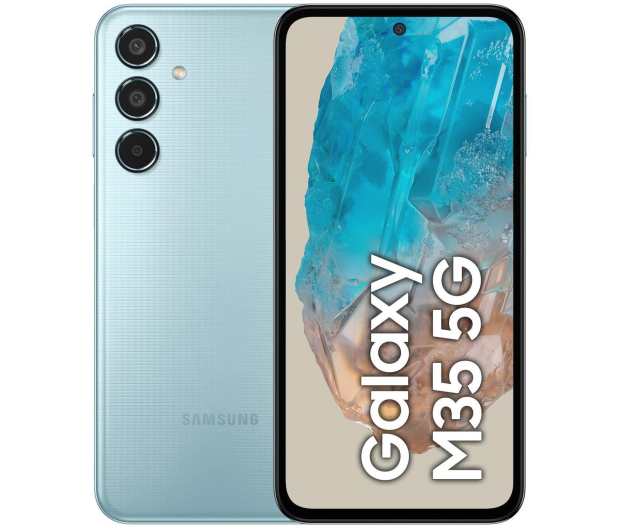 Samsung Galaxy M35 5G 6/128GB Niebieski OIS 120Hz 6000mAh 25W - 1262093 - zdjęcie